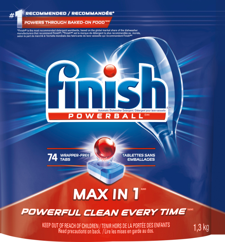 FINISH Powerball Max in 1 Tab Canada Discontinued